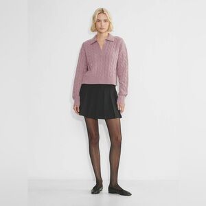 Sunday Best Mauve V-Neck Sweater
